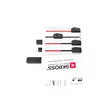 2-napainen maailmanmatkasovitin, jossa on integroitu kaksois-USB-laturi (1x USB C & 1 x USB) 45 watin virransyöttöteho - - 19-19-7640166328292 - 45