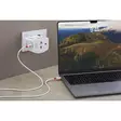 2-napainen maailmanmatkasovitin, jossa on integroitu kaksois-USB-laturi (1x USB C & 1 x USB) 45 watin virransyöttöteho - - 19-19-7640166328292 - 53
