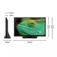 24 tuuman HD LED-TV DVB-T2 DVB-C DVB-S2 12V Musta 24 tuuman HD LED-TV DVB-T2 DVB-C DVB-S2 12V Musta - Televisiot ja mediatoistimet - 8711902072232 - 56