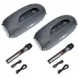 2 PNI FunBox BT600 kannettavaa kaiutinta, pariliitos Bluetoothin kautta stereoäänitoiminnolla, 65W, IPX4 - Bluetooth kaiuttimet - 5949066530142 - 5