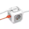 ALEA-Power Plug -pistoke USB-liitännällä / pistokelohko (pistorasiat 4-tie, 2x USB-laturi ja 1,4 metrin kaapeli) TYPE F - Jatkojohdot - 4007123648252 - 1