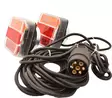 Arctic Trailer 12 V 2,5/7 m 5-napainen LED takavalosarja magneettikiinnityksellä - Perävaunuvalot ja sähkötarvikkeet - 6438014210032 - 2