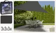Aurinkokatos kolmio 3 x 3 x 3 m - Aurinkovarjot ja markiisit - 8719987805882 - 2