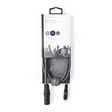 Balansoimaton Audiojohto | XLR 3-Pin uros | RCA Uros | Niklattu | 1.50 m | Pyöreä | PVC | Tummanharmaa | Pahvikotelo - Audiokaapelit - 5412810295432 - 66