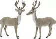 Bambi 37cm Harmaa - Joulukoristeet ja -tekstiilit - 8718158333322 - 1