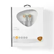 CAT6 Verkkokaapeli | RJ45 uros | RJ45 uros | F/UTP | 10.0 m | Pyöreä | LSZH / PVC | Valkoinen | Ikkunallinen laatikko - Tietokone ja verkko - 5412810302482 - 66