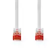 CAT6 Verkkokaapeli | RJ45 uros | RJ45 uros | U/UTP | 10.0 m | Pyöreä | PVC | Valkoinen | Label - Tietokone ja verkko - 5412810423002 - 10