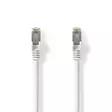 Cat 8.1 verkkokaapeli | S/FTP | RJ45 uros | RJ45 uros | 0.15 m | Pyöreä | LSZH | Valkoinen | Kirjekuori - Tietokone ja verkko - 5412810319602 - 1