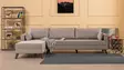 Kulmasohva, kerma, 275 cm leveä, helppohoitoinen, mukava - Sohvat - 8681875547702 - 1