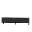 TV-taso Anthracite 180x45,2x35 cm - Kestävä Melamiinipinnoitettu Lastulevy, Useita Hyllyjä, Seinään Kiinnitettävä - TV-tasot - 8683743528042 - 8