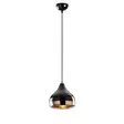 Kattokruunu, musta kupari, 17 cm, 112 cm, säädettävä korkeus - Katto- ja seinävalaisimet - 8681875502602 - 5