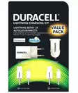 Duracell Apple auto ja kotilaturisetti - Laturit - 5055190177402 - 1