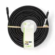 High Speed HDMI Kaapeli Ethernet | HDMI liitin | HDMI liitin | 4K@30Hz | ARC | 10.2 Gbps | 30.0 m | Pyöreä | PVC | Musta | Label - HDMI-kaapelit - 5412810428342 - 66