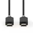 High Speed HDMI Kaapeli Ethernet | HDMI liitin | HDMI liitin | 4K@60Hz | ARC | 18 Gbps | 2.00 m | Pyöreä | PVC | Antrasiitti | Laatikko - HDMI-kaapelit - 5412810264452 - 10