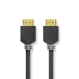 High Speed HDMI Kaapeli Ethernet | HDMI liitin | HDMI liitin | 4K@60Hz | ARC | 18 Gbps | 2.00 m | Pyöreä | PVC | Antrasiitti | Laatikko - HDMI-kaapelit - 5412810264452 - 1