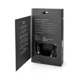 High Speed HDMI Kaapeli Ethernet | HDMI liitin | HDMI liitin | 4K@60Hz | ARC | 18 Gbps | 3.00 m | Pyöreä | Puuvilla | Gun Metal Harmaa | Laatikko kannella ja ikkunalla - HDMI-kaapelit - 5412810318902 - 68