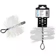 Ilmastointiputkiharja 125 mm Taito - Ilmanvaihtoventtiilit ja säleiköt - 6416096111072 - 1