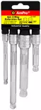 Jatkovarsisarja 1/4",3/8"x2,1/2" 4-os - Hylsyt ja adapterit - 795609113472 - 1