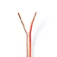 Kaiutinkaapeli | 2 x 4.00 mm² | CCA | 15.0 m | Pyöreä | PVC | Läpikuultava | Kääre - Audiokaapelit - 5412810312832 - 1