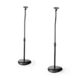 Kaiutinteline | Sopii käytettäväksi: Yleismalli | Lattia | 4.5 kg | Height Adjustable | ABS-Muovi / Teräs | Musta - Kaiutintelineet - 5412810333912 - 42