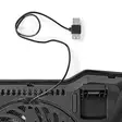 Kannettavan Tietokoneen Jalusta | Tuulettimien lukumäärä: 1 | USB Virta | Kulmien lukumäärä: 2 | 17 " | 1500 rpm | LED - Nedis tuotteet - 5412810398072 - 45