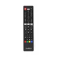 Kaukosäädin | Sopii laitteeseen: TCL/Thomson | Esiohjelmoitu | 1 Laite | Amazon Prime / Netflix -näppäin / Youtube -näppäin | Infrapuna | Musta - Kaukosäätimet - 5412810449422 - 30