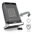 Keraaminen PTC Lämpöpuhallin | 1000 / 1500 W | 2 Heat Tilat | Säädettävä termostaatti | Kääntyy automaattisesti | Ylikuumenemissuoja | Kaatumissuoja - Lämmitys - 5412810404742 - 50