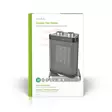 Keraaminen PTC Lämpöpuhallin | 1000 / 1500 W | 2 Heat Tilat | Säädettävä termostaatti | Kääntyy automaattisesti | Ylikuumenemissuoja | Kaatumissuoja - Lämmitys - 5412810404742 - 66
