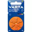 Kuulolaitteiden paristot tyyppi 13 6-läpipainopakkaus - Nedis tuotteet - 4043752393552 - 1