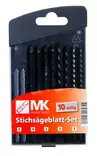 Kuviosahan teräsetti 10 kpl - Pistosahanterät - 4260158180702 - 3