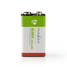 Ladattava Ni-MH-Akku E | 8.4 V DC | 250 mAh | Esiladattu | 1-Pakkaus | 6LR61 - Akkuparistot - 5412810267132 - 4