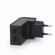 Laturi USB 2-porttia Musta Energenie - Yleisvirtalähteet ja adapterit - 8716309102612 - 2