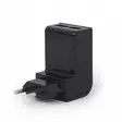Laturi USB 2-porttia Musta Energenie - Yleisvirtalähteet ja adapterit - 8716309102612 - 3