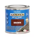 Metallimaali Maston Hammer sile=C3=A4 ruskea 250ml - Metalli- ja kalustemaalit - 6412498860082 - 1