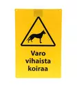 Varo vihaista koiraa opastekyltti - Opaste- ja varoituskyltit - 6410412660312 - 1