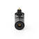 TosLink-adapteri | TosLink naaras | TosLink uros | Kulma, 90 ° | Alumiini | Gun Metal Harmaa | 1 kpl | Laatikko - Audioadapterit - 5412810333592 - 2