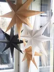 Paperit=C3=A4hti 8 sakaraa 50 cm musta - Joulukoristeet ja -tekstiilit - 6410416211572 - 3