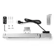 Patio lämmitin | 2000 W | 9 Lämpöasetusta | Seinäkiinnitettävä | IP65 | Alumiini - Terassilämmittimet ja -tarvikkeet - 5412810336012 - 75