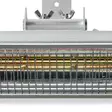 Patio lämmitin | 2000 W | 9 Lämpöasetusta | Seinäkiinnitettävä | IP65 | Alumiini - Terassilämmittimet ja -tarvikkeet - 5412810336012 - 46