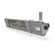 Patio lämmitin | 2000 W | 9 Lämpöasetusta | Seinäkiinnitettävä | IP65 | Alumiini - Terassilämmittimet ja -tarvikkeet - 5412810336012 - 42