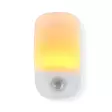 Plug-In LED Yövalo | Liiketunnistin | Hämärätunnistin | 0.55 W | 11 lm | Lämmin Valkoinen - Yövalot - 5412810418442 - 11