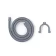 Poistoletku | 21 mm | 19 mm | 1.5 Bar | 3.00 m | Sovellus: Astianpesukone / Pesukone | Harmaa - Varaosat - 5412810301232 - 75