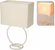 Pöytävalaisin Ring 30x48cm kerma - Lattia- ja pöytävalaisimet - 8720573750622 - 1