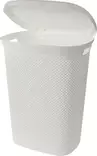 Pyykkikori 60 L valkoinen - Pyykinkuivaus ja pyykkikorit - 8720573156752 - 1