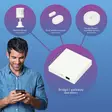 Liitäntäpiste Zigbee antureille verkkoon / internetiin - Muu automaatio ja etäohjaus - 8712412585182 - 45
