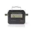 Satelliitti signaalinvoimakkuusmittari | 950-2400 MHz | Tulon herkkyys: 83 dB | Lähtötaso: 102 dBuV | Musta - Nedis tuotteet - 5412810305902 - 11
