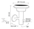 Sein=C3=A4valaisin Arette Solar Airam=20 - Aurinkokennovalaisimet - 6435200277442 - 5