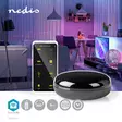 SmartLife IR Kaukosäädin | Wi-Fi | Yleismallinen | Signaalin kantama: 5 m | 38 KHz | USB Virta | Android / IOS | Musta - Kaukosäätimet - 5412810305872 - 5