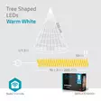SmartLife Jouluvalot | Puu | Wi-Fi | Lämmin Valkoinen | 200 LED's | 20.0 m | 10 x 2 m | Android / IOS - Koristevalot - 5412810404322 - 10
