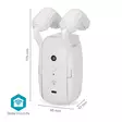 SmartLife Verho Robotti | Sauvakisko | Verhot | Paristokäyttöinen / USB Virta | 4000 mAh | Bluetooth® | Valkoinen - Muu automaatio ja etäohjaus - 5412810419692 - 55